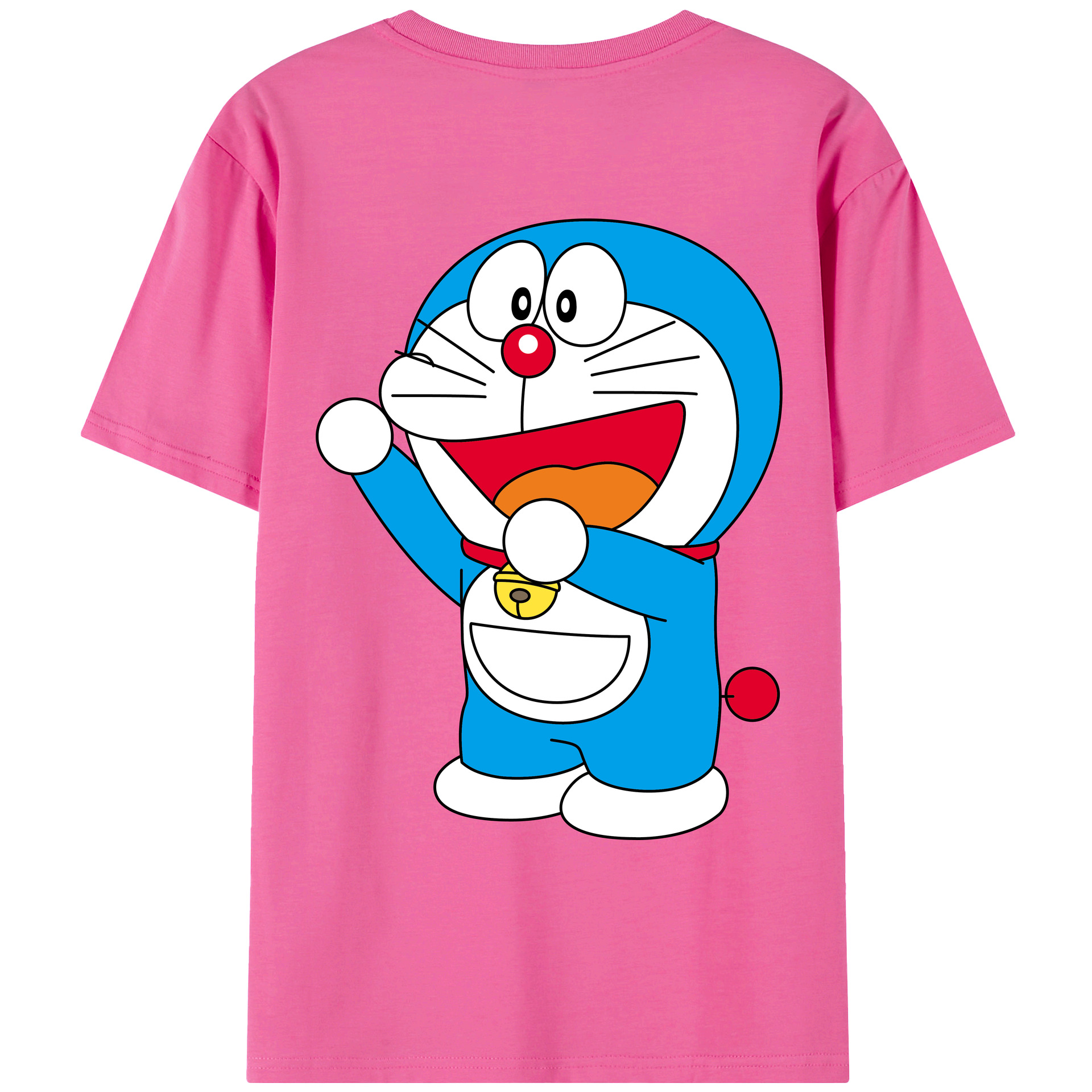（画像用） ドラえもん Doraemon レディース半袖Tシャツ(バックプリント)